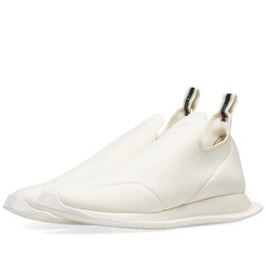 RICK OWENS DRKSHDW NEOPRENE RUNNER White & Milk